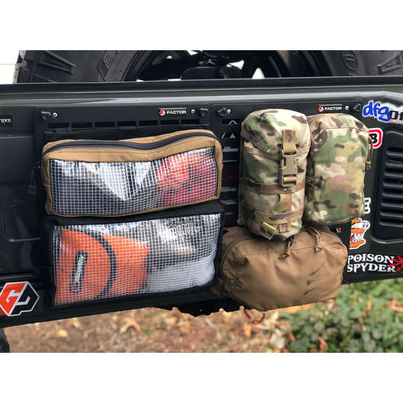 Load image into Gallery viewer, GP Factor Tailgate MOLLE Panels for 07-18 Jeep Wrangler JK
