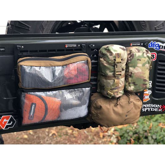 GP Factor Tailgate MOLLE Panels for 07-18 Jeep Wrangler JK