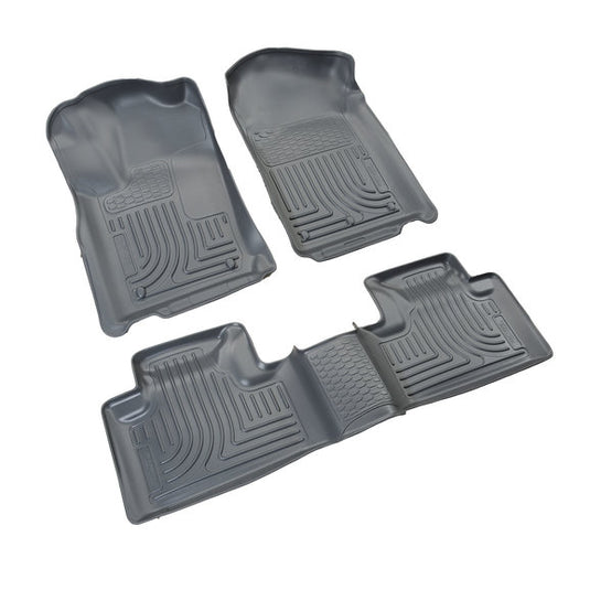 Husky Liners WeatherBeater Front & 2nd Seat Floor Liner Set for 11-14 Grand Cherokee WK2