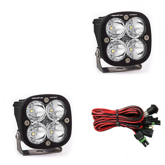 Baja Designs 557801 Squadron Sport Spot LED Lights (Pair)