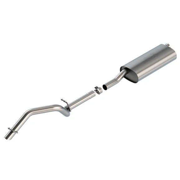 Borla 140828 2.5 in. Touring Climber Cat-Back Exhaust System for 18-24 Jeep Wrangler JL Unlimited with 3.6L