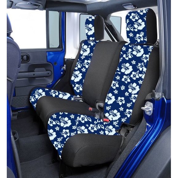 Load image into Gallery viewer, Coverking Custom Rear Seat Covers for 2007 Jeep Wrangler Unlimited JK 4 Door
