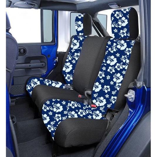 Coverking Custom Rear Seat Covers for 2007 Jeep Wrangler Unlimited JK 4 Door