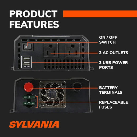 Load image into Gallery viewer, Sylvania INVERTER_400.BX Power Inverter 400W
