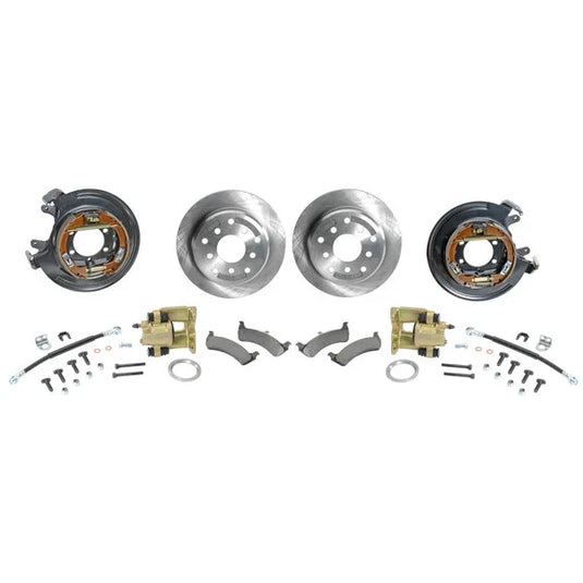 Teraflex 4354410 Rear Disc Brake Kit for 87-90 Jeep Wrangler YJ and 84-90 Cherokee XJ