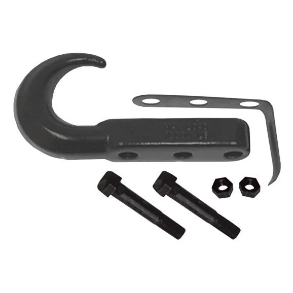 Rugged Ridge 11236.02 Front Tow Hook for 76-06 Jeep CJ-5, CJ-7, CJ-8 Scrambler & Wrangler YJ, TJ & Unlimited