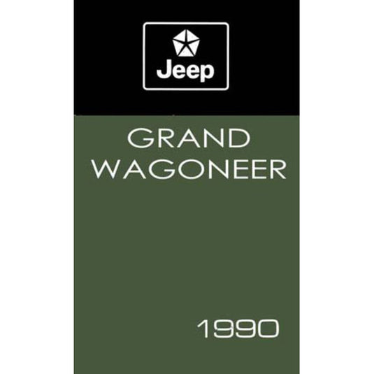 Bishko Automotive Literature Factory Authorized Owners Manuals for 66-91 Wagoneer, Grand Wagoneer & J-Series Trucks