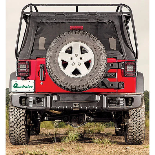 Rugged Ridge 11544.51 Spartacus Rear Bumper for 07-18 Jeep Wrangler JK