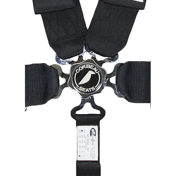 Load image into Gallery viewer, Corbeau 3-Inch 5-Point Camlock Harness Belts
