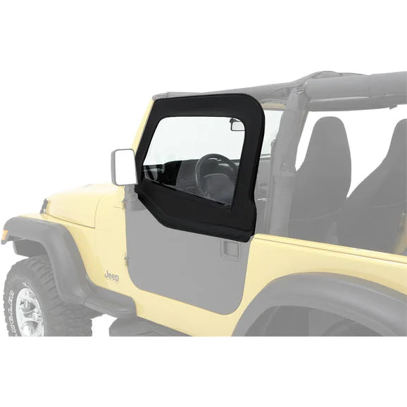 Bestop 51793-35 HighRock 4X4 Element Upper Doors for 97-06 Jeep Wrangler TJ & Unlimited