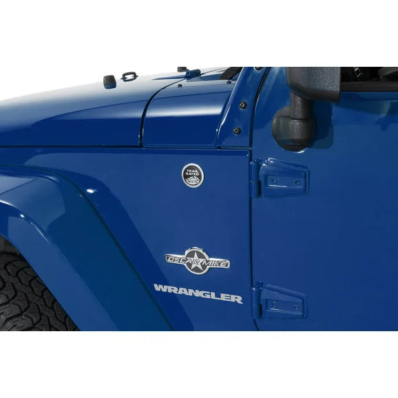 Load image into Gallery viewer, Mopar 68093911AB &quot;Oscar Mike&quot; Badge for Jeep Vehicles
