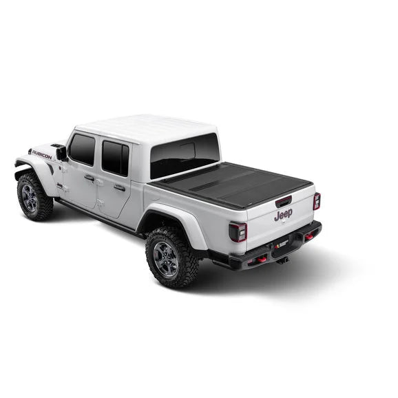 Rugged Ridge 13550.24 Armis Hard Folding Bed Cover with LINE-X for 20-21 Jeep Gladiator JT
