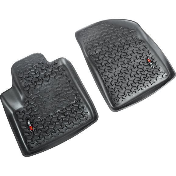 Rugged Ridge 12920.33 Front Floor Liners in Black for 14-15 Jeep Cherokee KL