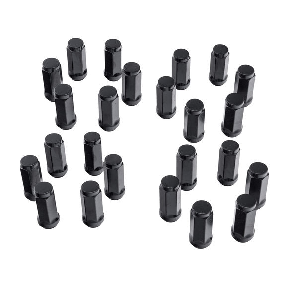 Rugged Ridge 16715.32 24-Piece Lug Nut Set for 18-21 Jeep Wrangler JL & Gladiator JT