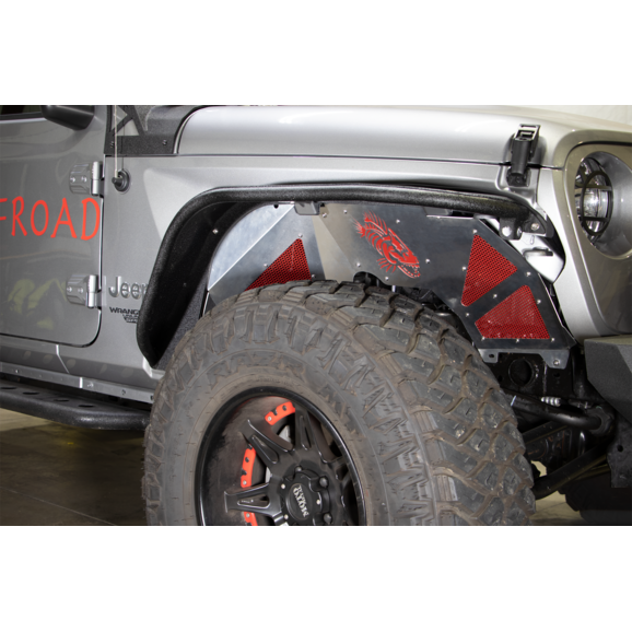 Load image into Gallery viewer, Fishbone Offroad Aluminum Inner Fenders for 18-24 Jeep Wrangler JL &amp; Gladiator JT
