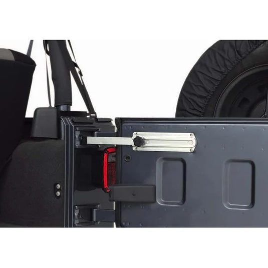 Rugged Ridge 11238.11 Aluminum Tailgate Stop for 87-10 Jeep Wrangler YJ, TJ, JK* & Unlimited