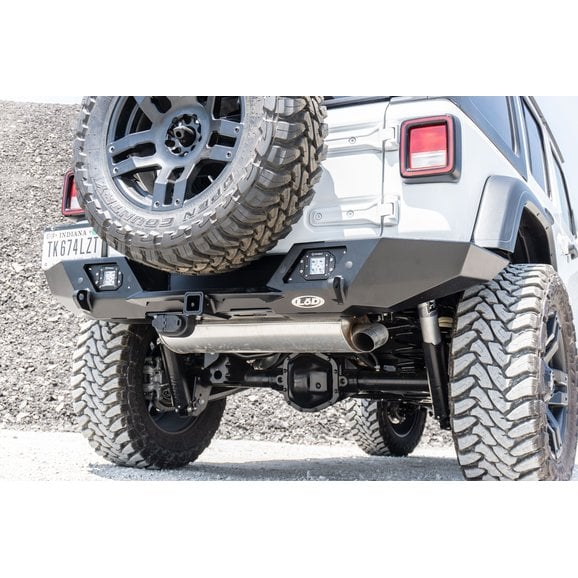 Load image into Gallery viewer, LoD Offroad JRB1841 Destroyer Full Rear Bumper for 18-24 Jeep Wrangler JL
