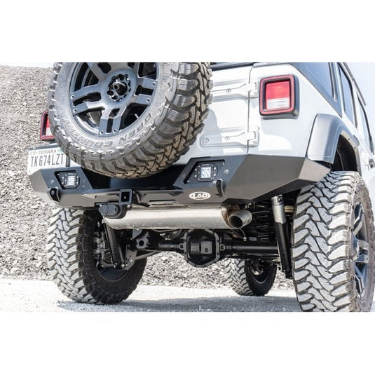 LoD Offroad JRB1841 Destroyer Full Rear Bumper for 18-24 Jeep Wrangler JL