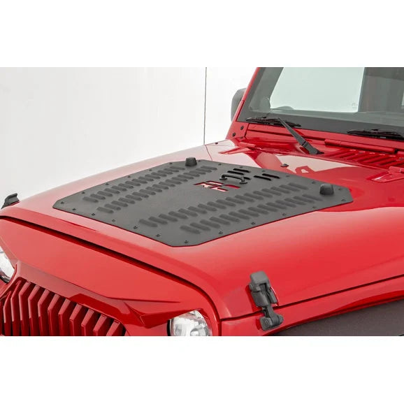 Load image into Gallery viewer, Rough Country 10527 Hood Louver for 07-18 Jeep Wrangler JK
