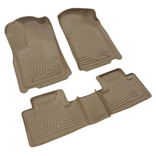 Husky Liners WeatherBeater Front & 2nd Seat Floor Liner Set for 11-14 Grand Cherokee WK2