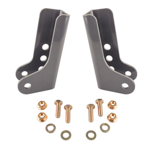 Synergy Manufacturing 8874-01 Rear Lower Shock Relocation Brackets for 18-20 Jeep Wrangler JL