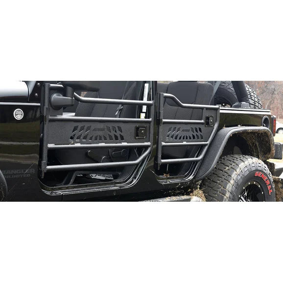 Load image into Gallery viewer, Aries AR15009 Front Tube Doors for 07-18 Jeep Wrangler JK
