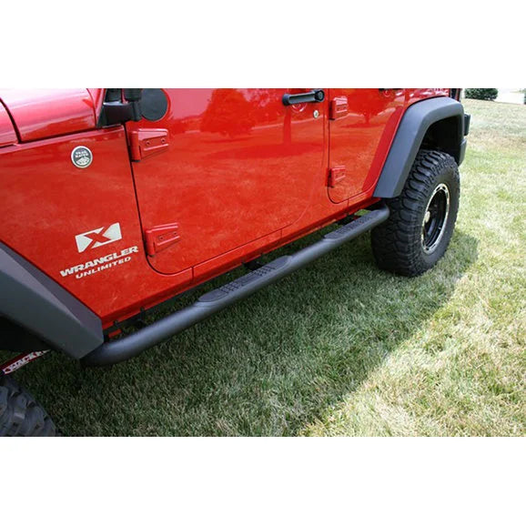 Load image into Gallery viewer, Rugged Ridge Side Step Bars for 07-18 Jeep Wrangler Unlimited JK 4 Door
