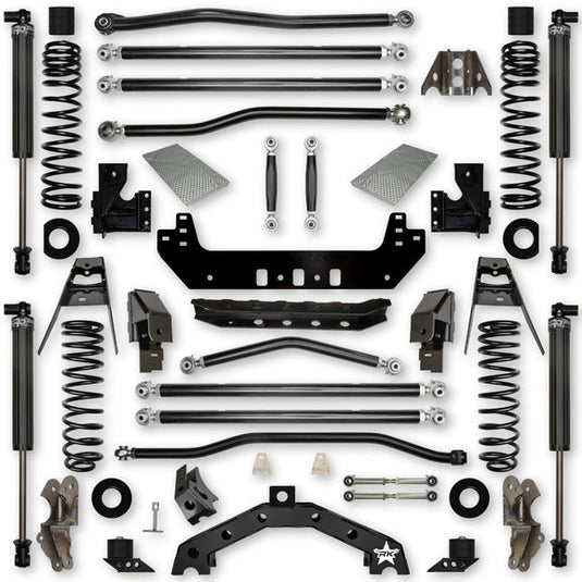 Rock Krawler 4.5in X Factor X2 No Limits Long Arm Suspension for 18-24 Jeep Wrangler JL Unlimited 4-Door