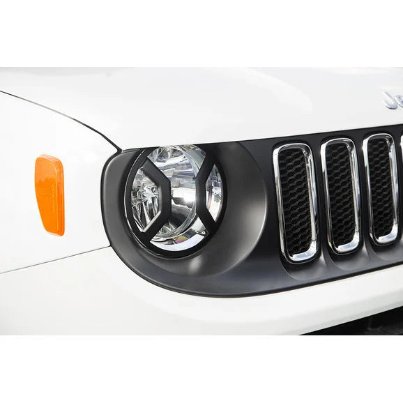 Load image into Gallery viewer, Rugged Ridge Headlight Euro Guards for 15-20 Jeep Renegade BU
