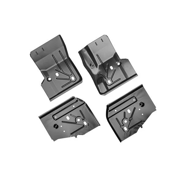 Load image into Gallery viewer, Key Parts Original Replacement Stamped Steel 4pc Floor Section Kit for 97-06 Jeep Wrangler TJ
