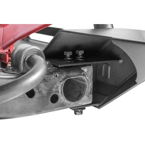 Load image into Gallery viewer, TACTIK Winch Ready Front Bumper with Hoop &amp; D-Rings for 97-06 Jeep Wrangler TJ &amp; Unlimited
