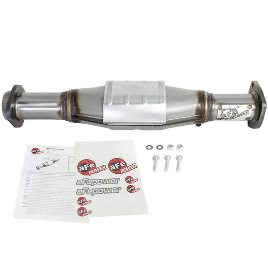 aFe Power 47-48002 Direct Fit Passenger Rear Catalytic Converter for 00-03 Jeep Wrangler TJ with 4.0L