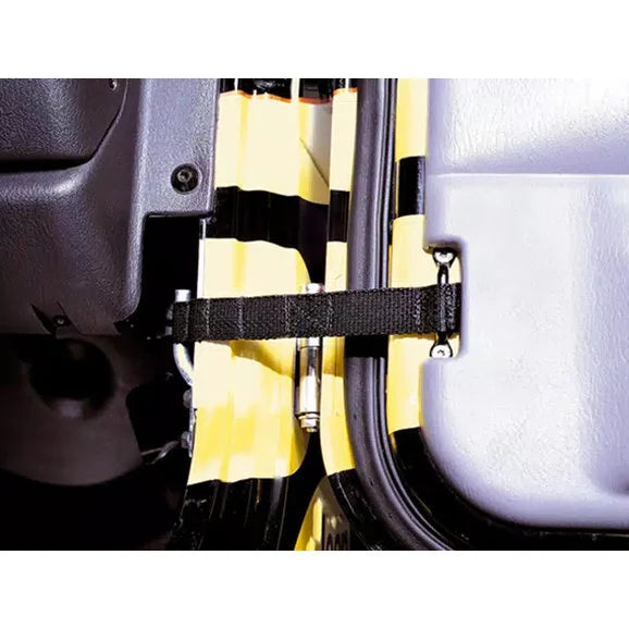 Rugged Ridge 12103.02 Door Check Straps for 18-24 Jeep Wrangler JL & Gladiator JT