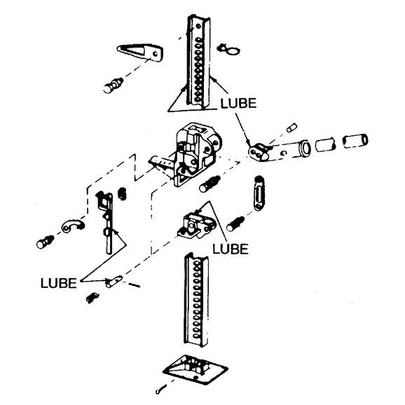 Load image into Gallery viewer, Hi-Lift HL-605 Jack All Cast Iron 60&quot; Red Jack
