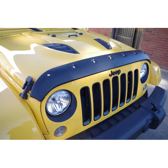 Load image into Gallery viewer, Focus Auto Design Inc. Tough Guard Hood Protection for 07-18 Jeep Wrangler JK
