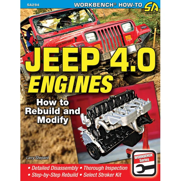 Cartech Automotive Books & Manuals SA294 High-Performance Jeep 4.0L Engines