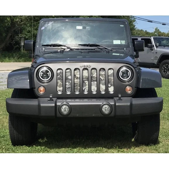 Load image into Gallery viewer, Under The Sun Inserts Outdoor Series Grille Insert for 07-18 Jeep Wrangler JK
