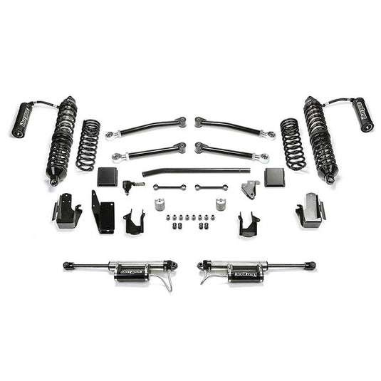 Fabtech 5" Trail Lift Kit with 2.5" Dirt Logic Front Reservoir Shocks & 2.25" Rear Dirt Logic Shocks for 20-22 Jeep Gladiator JT