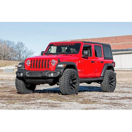 Rough Country 2.5in Spacer Lift Kit for 18-24 Jeep Wrangler JL