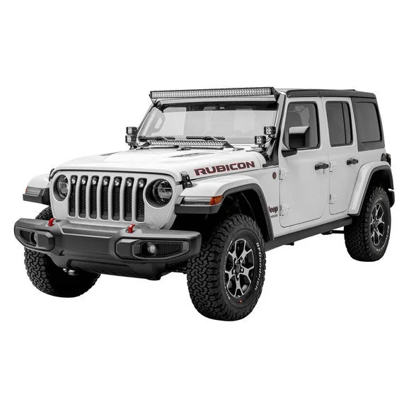 Load image into Gallery viewer, T-Rex Z314931 ZROADS Series Black Mesh Grille with LED Lights for 18-20 Jeep Wrangler JL
