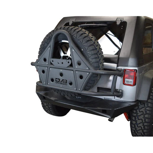 DV8 Offroad TCSTTB-01 TC-1 Tire Carrier for 07-18 Jeep Wrangler JK