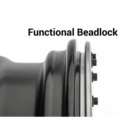 Load image into Gallery viewer, Mopar Functional Bead Lock Wheel for 07-24 Jeep Wrangler JL, JK &amp; Gladiator JT
