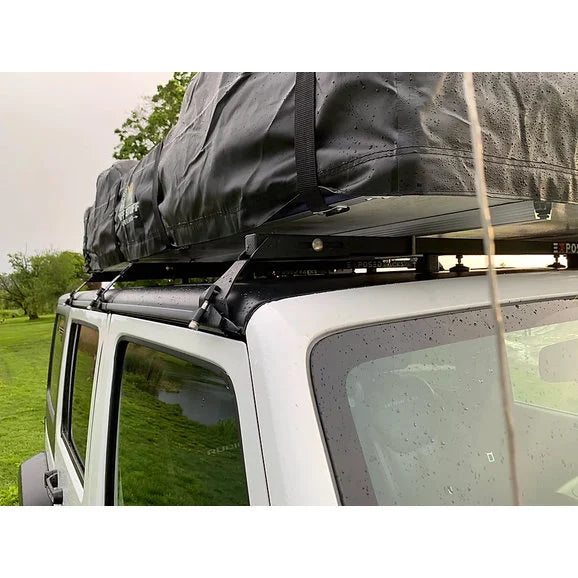 Load image into Gallery viewer, Exposed Racks Hardtop Tent Roof Rack for 07-18 Jeep Wrangler Unlimited JK 4-Door
