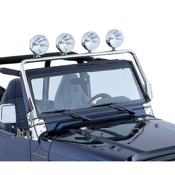 Rugged Ridge 11138.01 Full Length Light Bar Mount for 97-06 Jeep Wrangler TJ