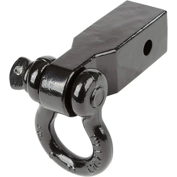 Load image into Gallery viewer, Rugged Ridge 11234.01 2&quot; Receiver Hitch D-Ring &amp; Shackle Bracket
