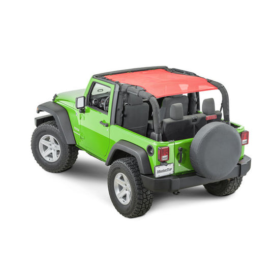 MasterTop ShadeMaker Freedom Mesh Bimini Top Plus for 07-18 Jeep Wrangler JK