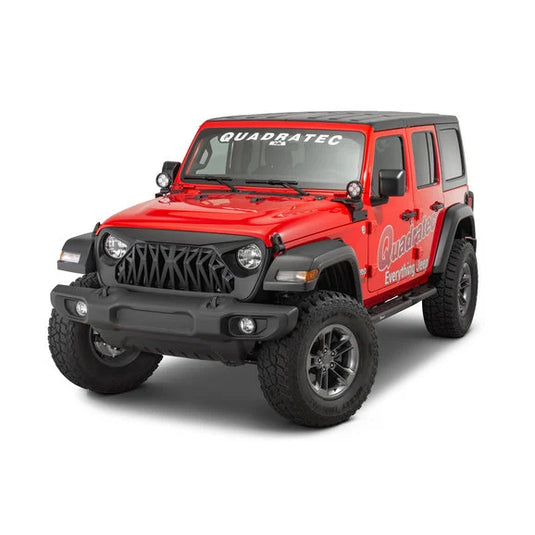 Overtread 19029 Inyo Front Grille for 18-20 Jeep Wrangler JL & Gladiator JT