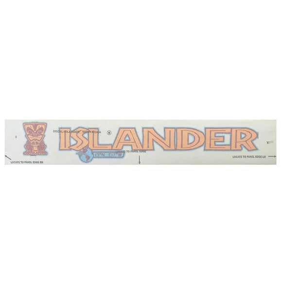 Load image into Gallery viewer, Mopar 68084123AA &quot;Islander&quot; Hood Decal for Jeep Vehicles
