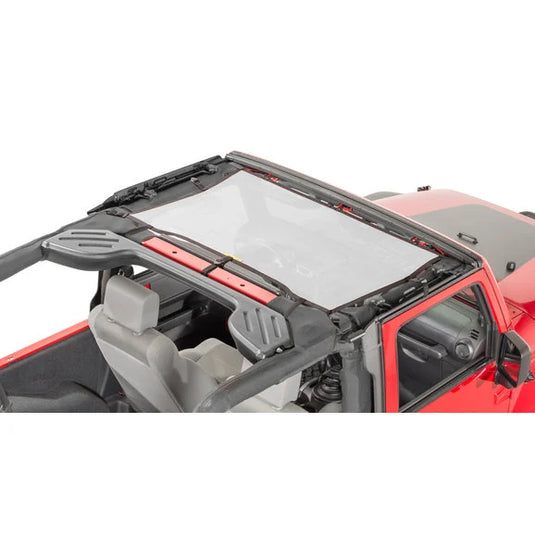 Dirtydog 4X4 Front Sun Screen for 07-18 Jeep Wrangler JK