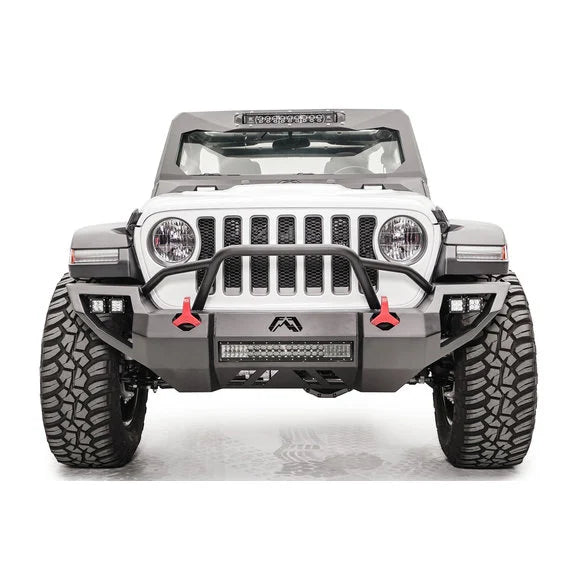 Load image into Gallery viewer, Fab Fours JL18-D46521-1 Vengeance Pre-Runner Front Bumper for 18-21 Jeep Wrangler JL &amp; Gladiator JT
